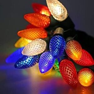 strawberry  E12/E17 lamp holder light bulb size chart C7/c9 led bulbs christmas decorative  string light replace  bulbs