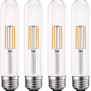 Vintage T9 LED Tube Light Bulbs 60W Equivalent, 2700K Warm White, 550 Lumens, Dimmable Edison Tubular Light Bulbs 5W