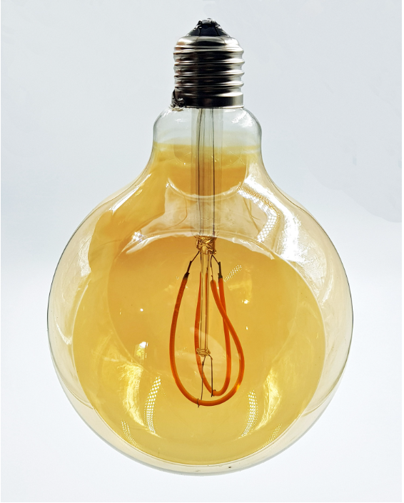 giant  led bulbs amber cover soft  led  filament   bulb decorate  warm white special shape bulbs