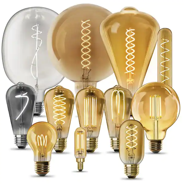 giant  led bulbs amber cover soft  led  filament   bulb decorate  warm white special shape bulbs