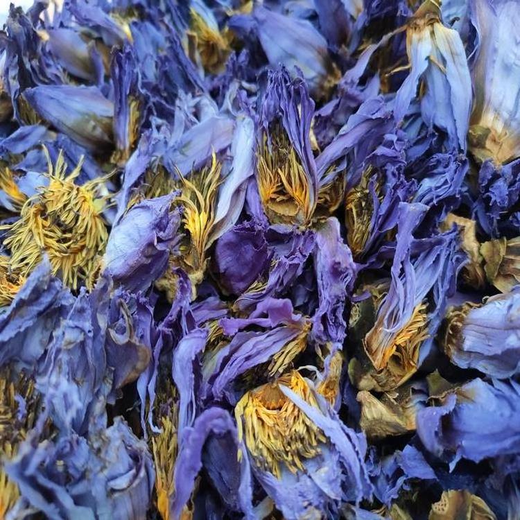 Blue lotus flower tea /  dried blue lotus flower for tea