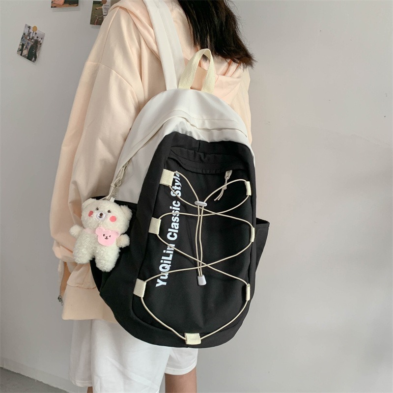 large capacity travel backpacks school bag girl boy laptop book bags College high teenager student schoolbag