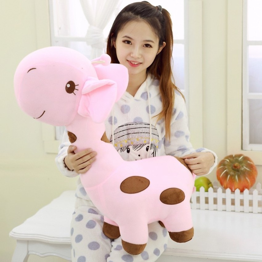 Creative gifts Kawaii stuffed cotton plush toy cartoon cute giraffe plush doll