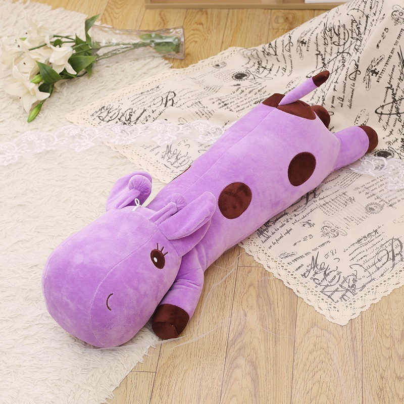 Creative gifts Kawaii stuffed cotton plush toy cartoon cute Lying giraffe plush doll