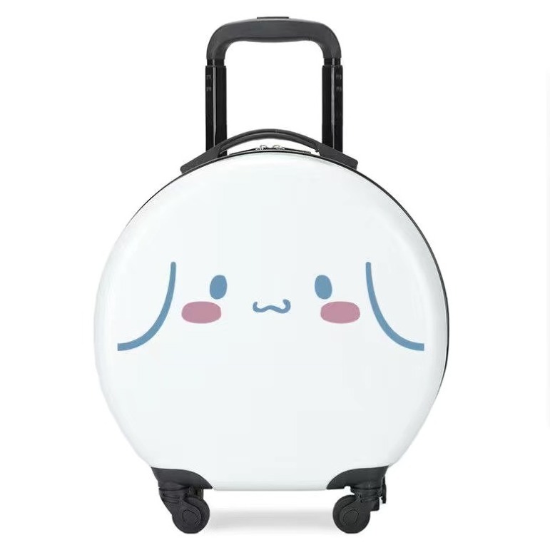 18'' custom portable PC cute children travelling school bag round animal rolling hard kids cute travel suitcase kid's luggage