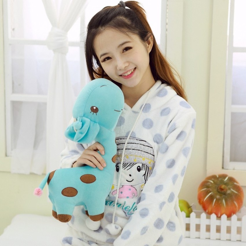 Creative gifts Kawaii stuffed cotton plush toy cartoon cute giraffe plush doll