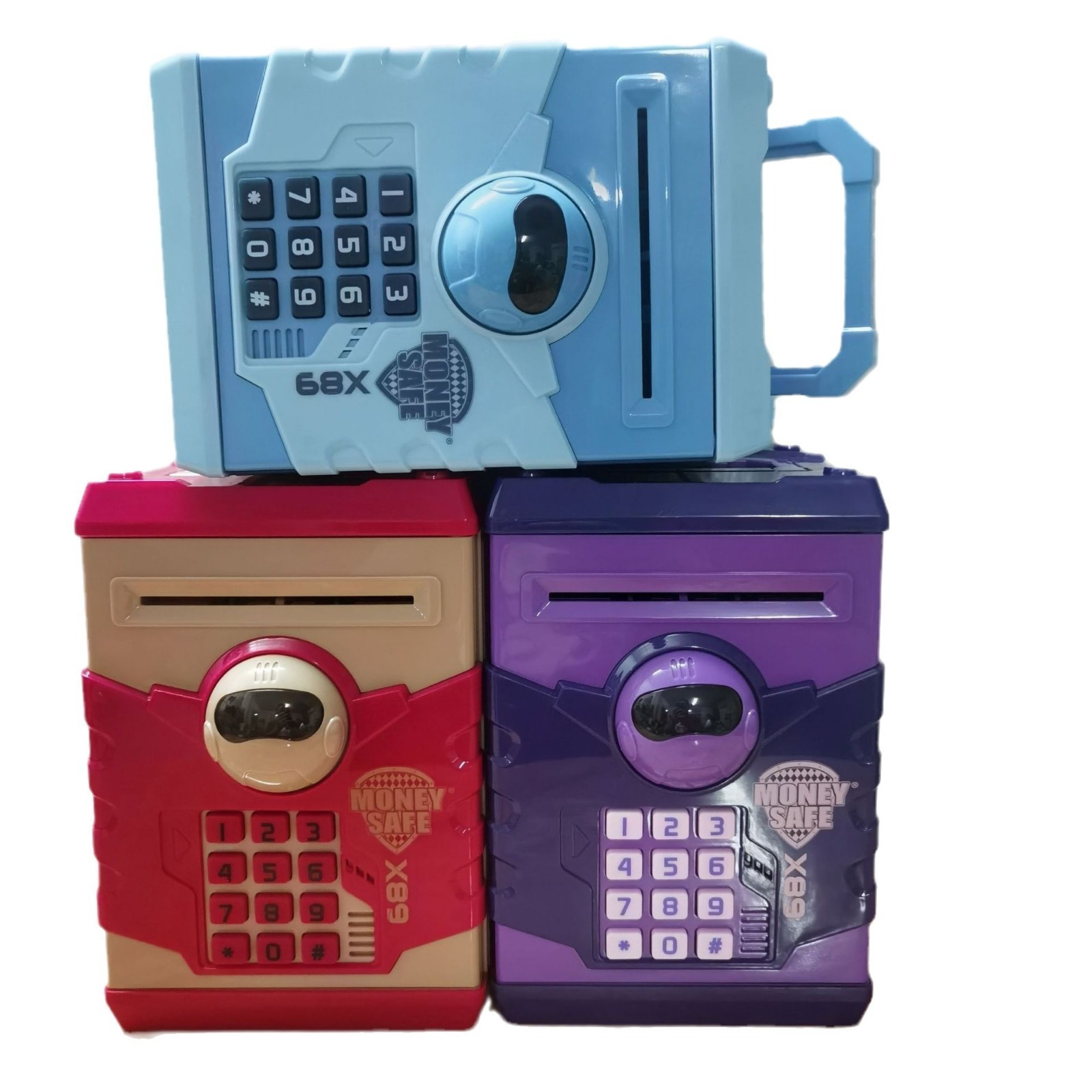 large wholesale children toys digital electronic money saving box atm piggy bank for kids