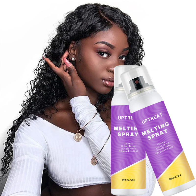 Quick Dry Hair Temporary Extreme Hold Hd Wig Lace bond Adhesive Glue Holding Lace Melting Bond Spray