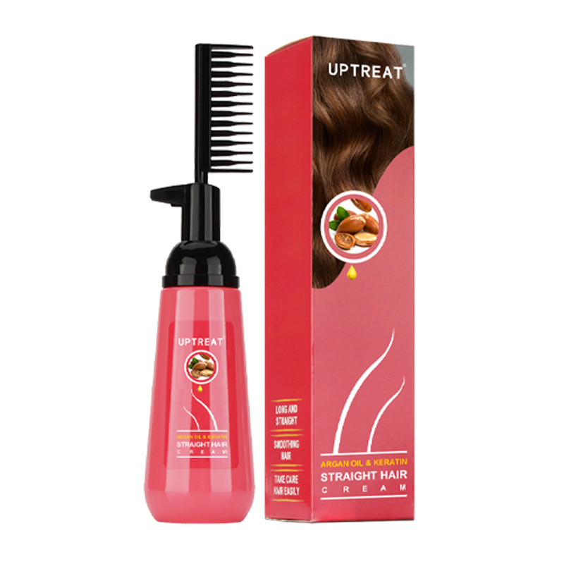 Straightening Hair Creamprotects hair from humidity with arresistible shine