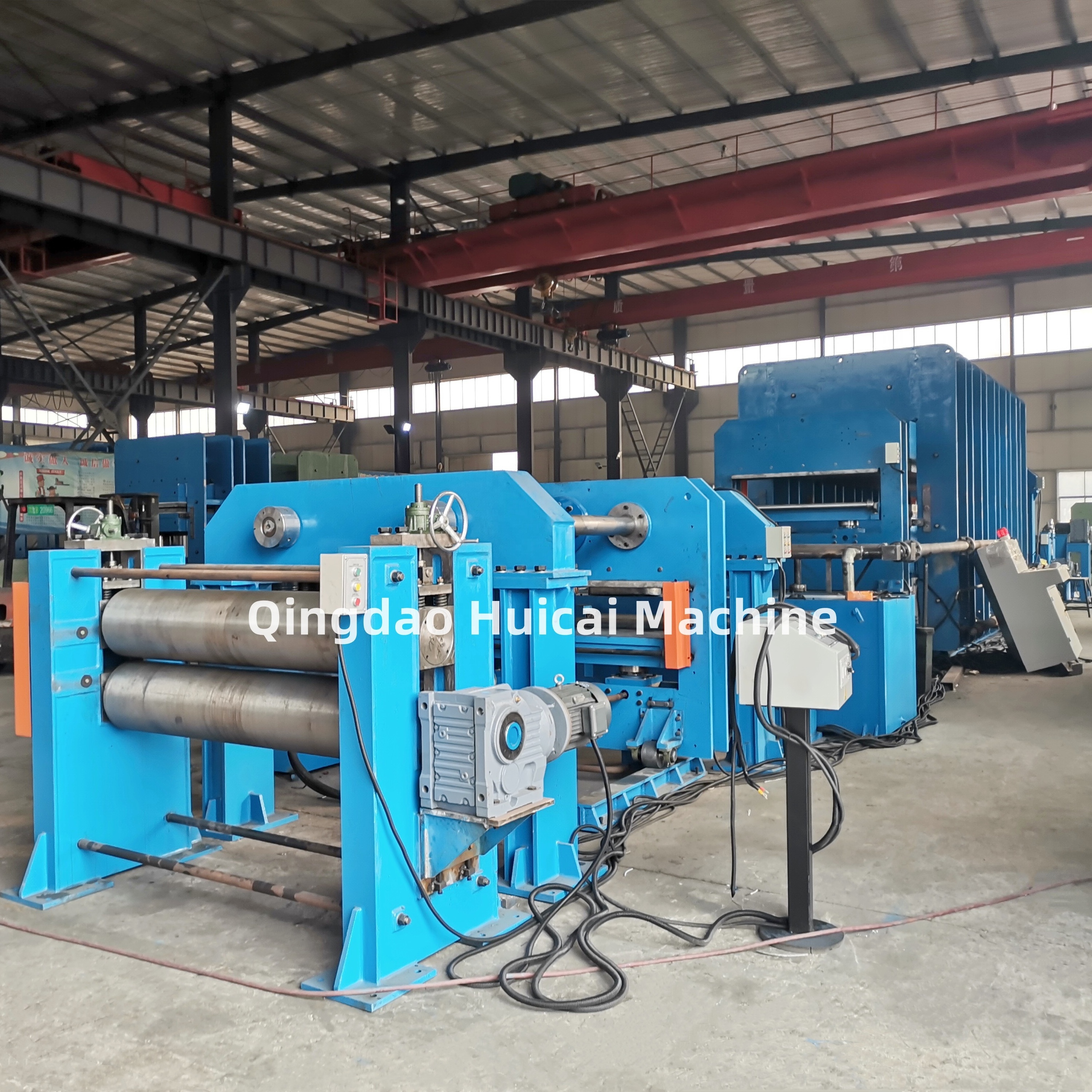 Wire Rope Conveyor Belt Hot Vulcanizing Machine