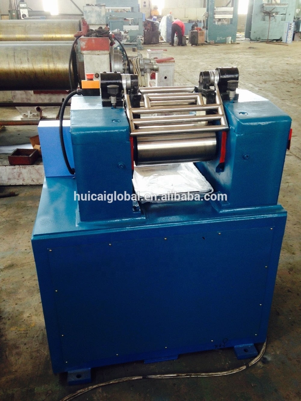 XK-160 Rubber lab two roll mixing mill machine