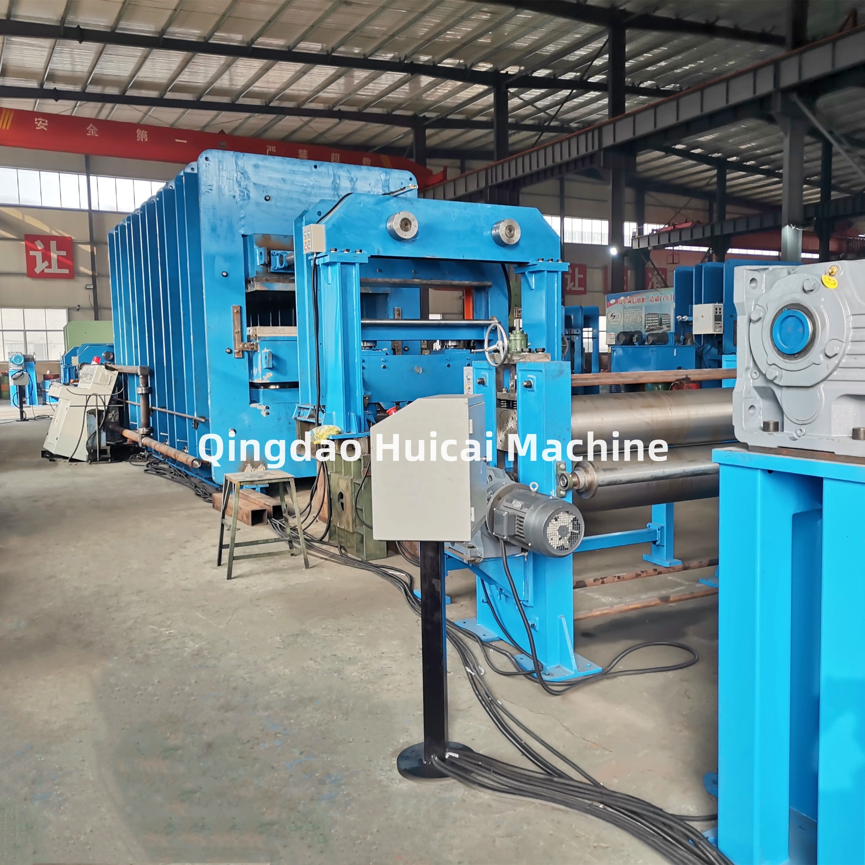 Wire Rope Conveyor Belt Hot Vulcanizing Machine