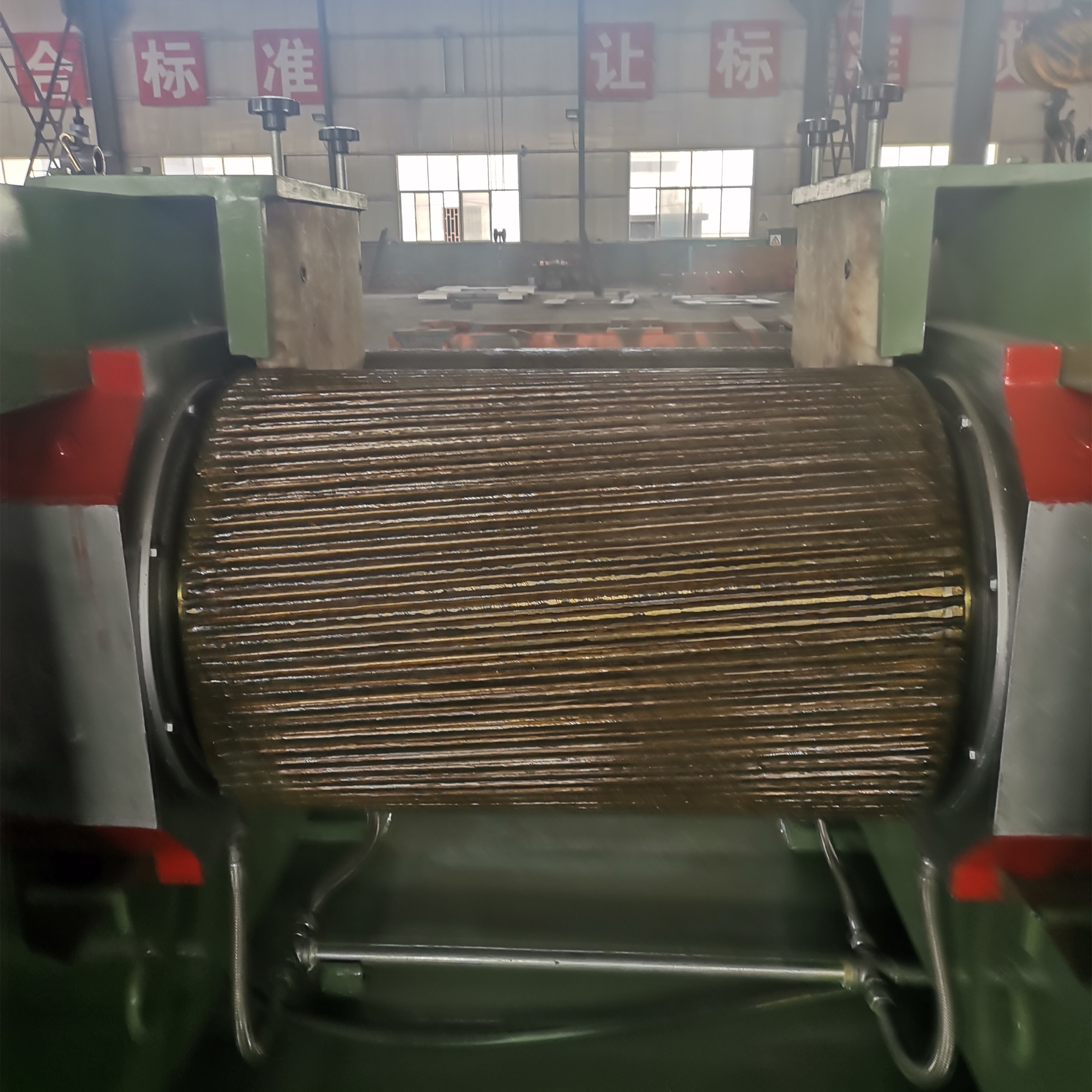 rubber powder crusher production line waste tyre recycling production line