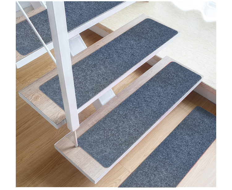 Eco-friendly Non Slip Polyester Adhesive Floor Antiskid Stairs Mat Step Mat