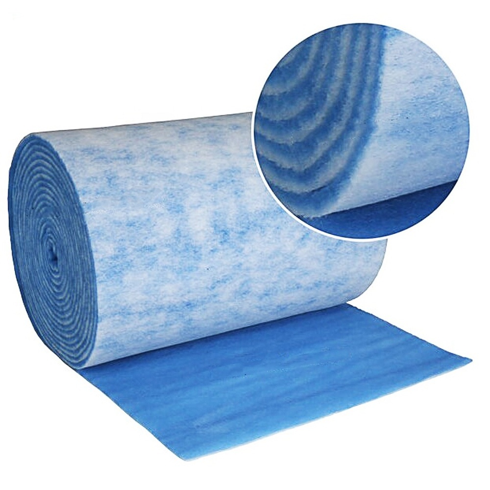 HEPA Fire retardant air conditioner dust  nonwoven fabric pre filter raw material cloth roll for air filtration