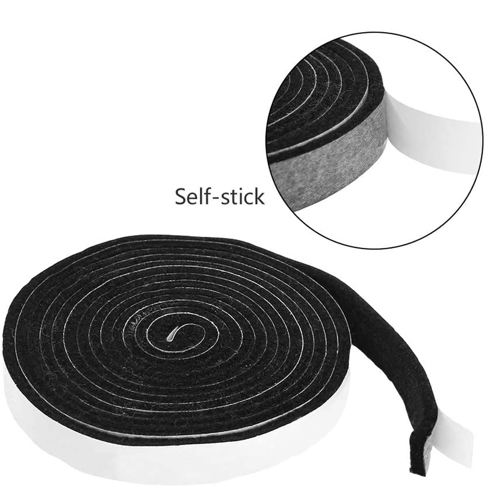 High Performance BBQ Gaskets Smoker Seals - Self Stick 1/2 x 1/8 x 15 ft long Hi -Temp