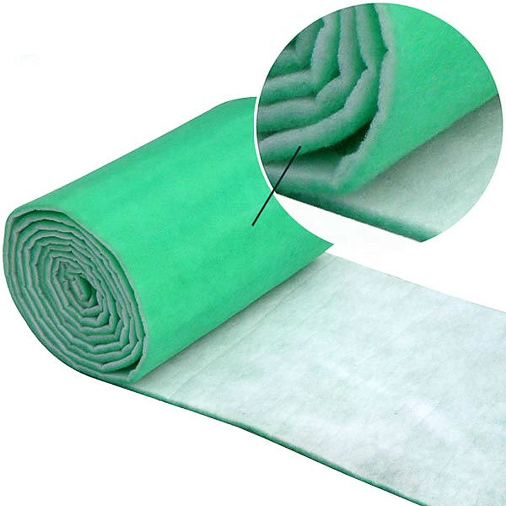 HEPA Fire retardant air conditioner dust  nonwoven fabric pre filter raw material cloth roll for air filtration