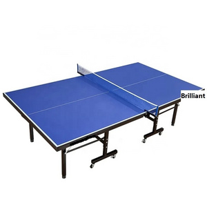 Professional International Standard Durable Foldable Indoor Foldable Table Tennis Table Ping Pong Table