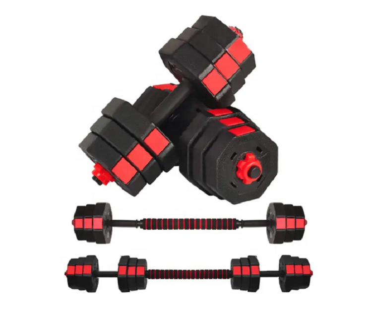 adjustable cement plastic 20kg 40kg 30kg 10kg 15kg dumbbell barbell kettlebell