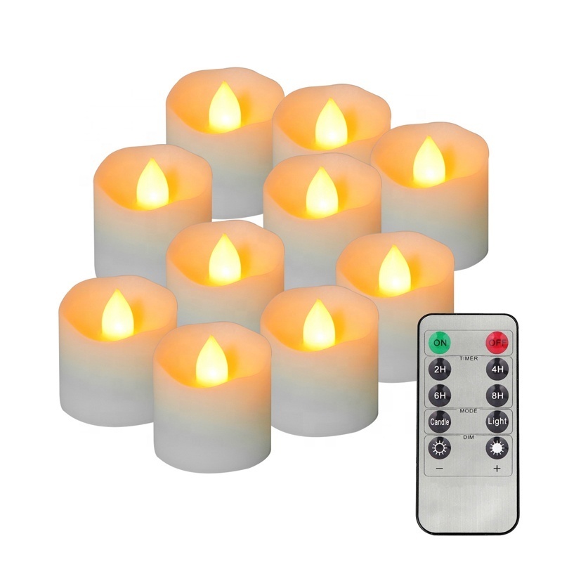 Factory Direct Sales Wireless Remote Control Candle Light Christmas Wedding Party  Candle Lights