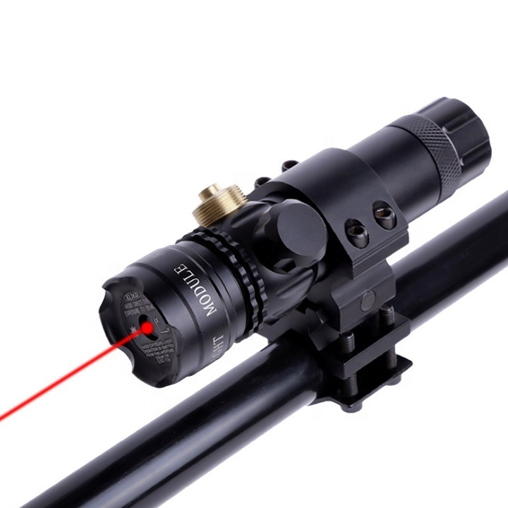 Factory Custom Outdoor Red Laser Aiming Hunting Laser Flashlight