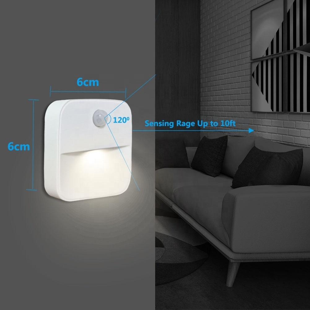 Indoor Smart Wall Light Plug-in Motion Sensing Night Light