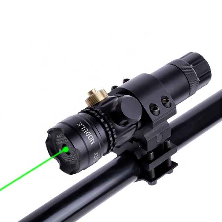 Hot Sale Outdoor Hunting Green Laser Aiming Flashlight