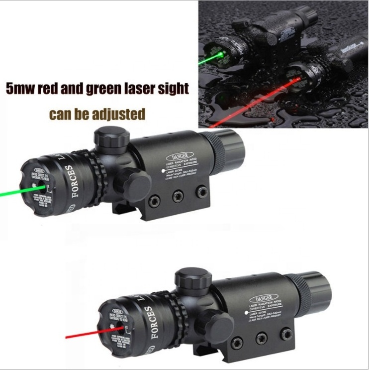 Hot Sale Outdoor Hunting Green Laser Aiming Flashlight