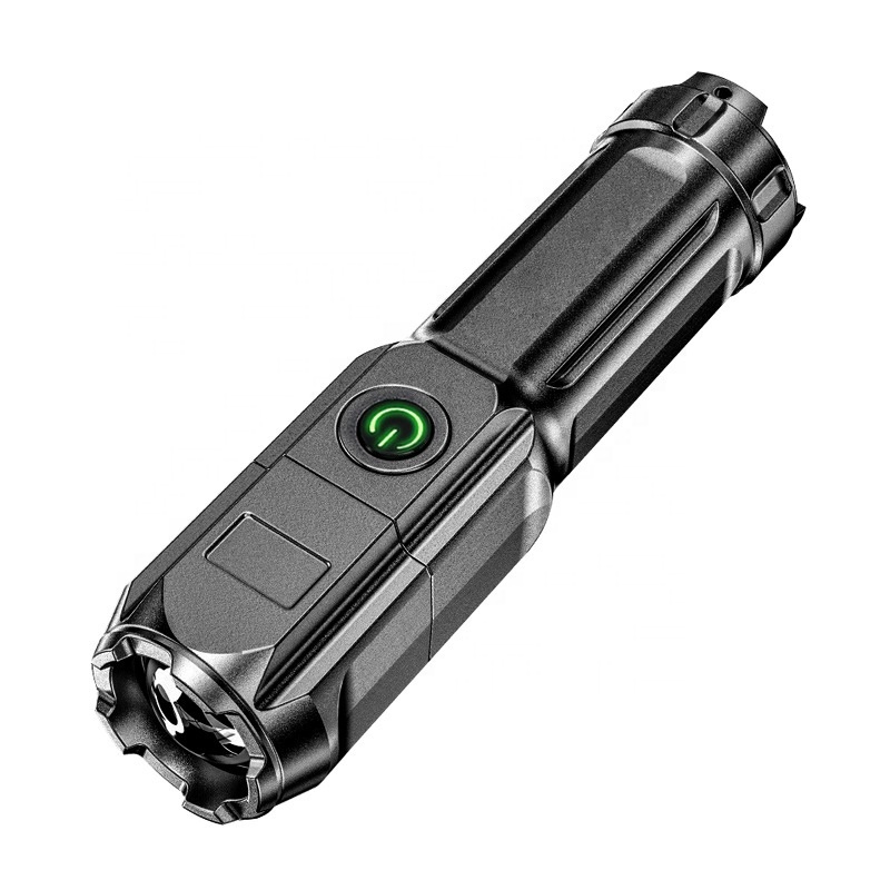 Direct Sales Rechargeable Outdoor Waterproof Tactical Torch Ultra-bright LED Flashlight