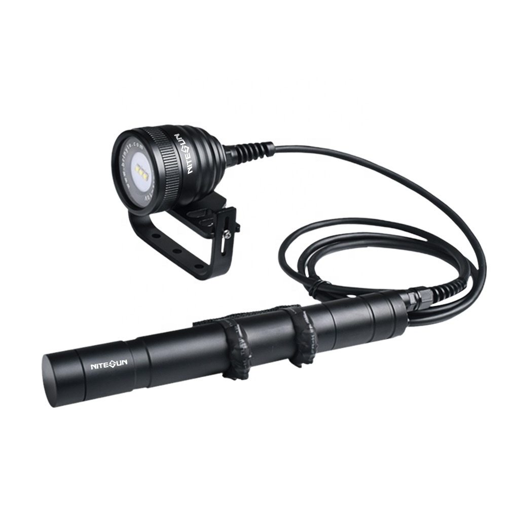 Strong Light 3000 lumens LED diving flashlight  Underwater Waterproof Diving LED Light Flashlight