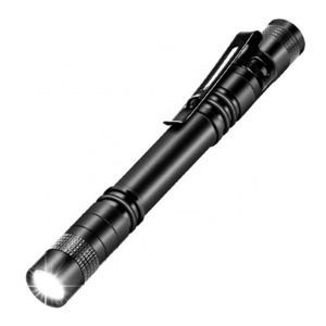 Aluminium Alloy AAA Batteries Pen Light Mini Flat Penlight Led XPE Tactical Mini Led Flashlight