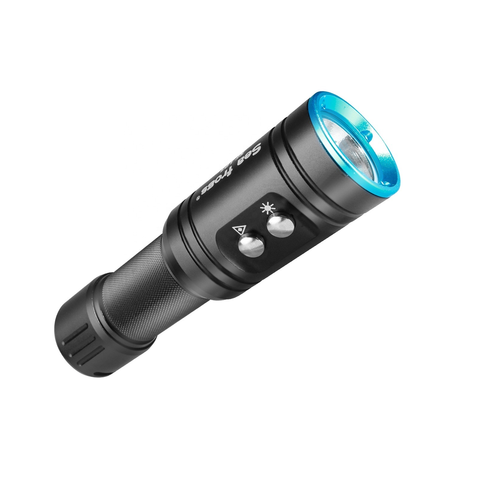 100m Underwater Diving Flashlight Aluminum Alloy Diving Torch 1000Lumen Powerful Waterproof LED Flashlight