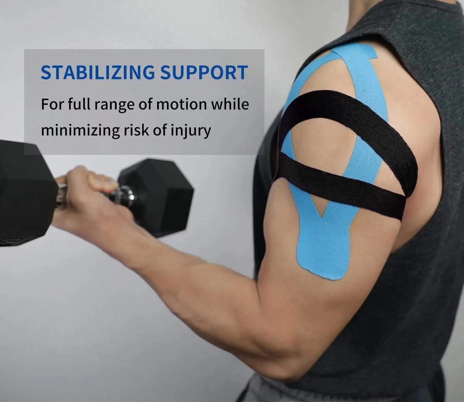 OEM Support Cotton Tape Kinesiology Bandage Sports Tape KT Kinesiology Tape