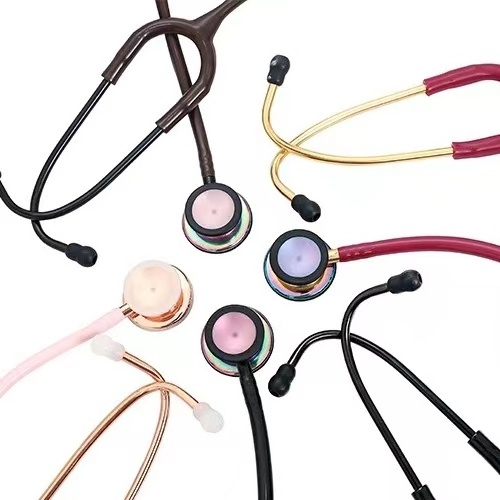 Medical Dual Head stethoscope with high quality stainless steel pediatric stethoscope estetoscopio