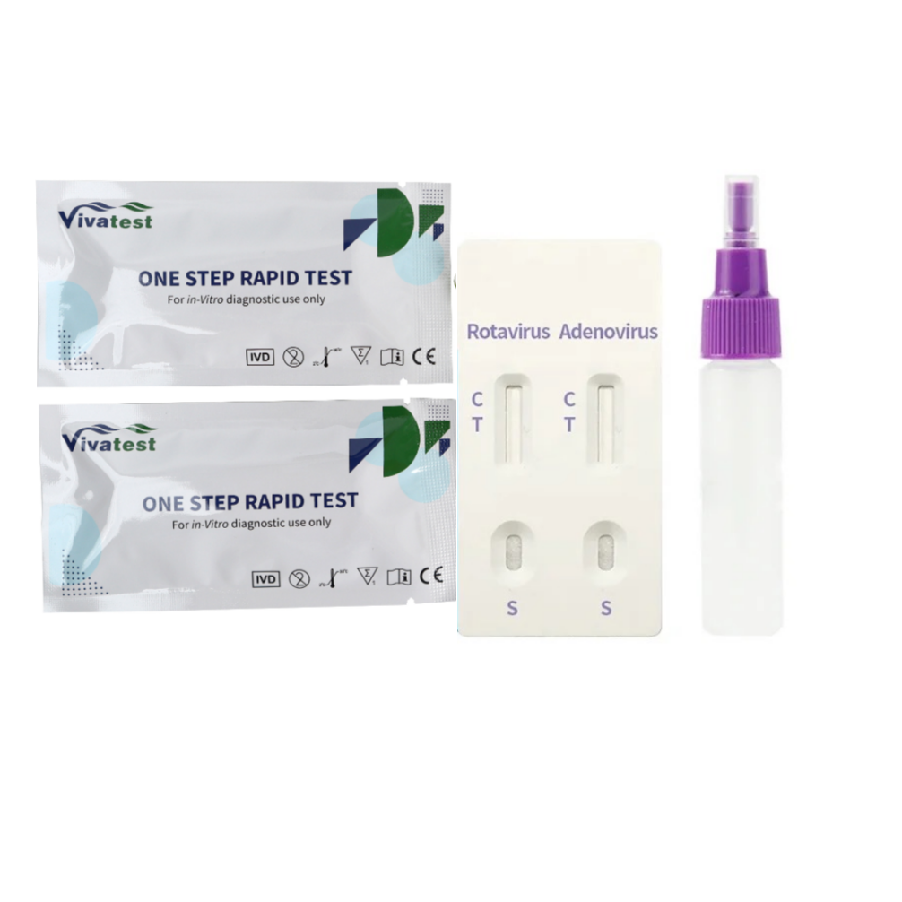 Vivatest High Quality Medical Use Adenovirus Rotavirus Test Rota Adeno Antigen Rapid Test Kit