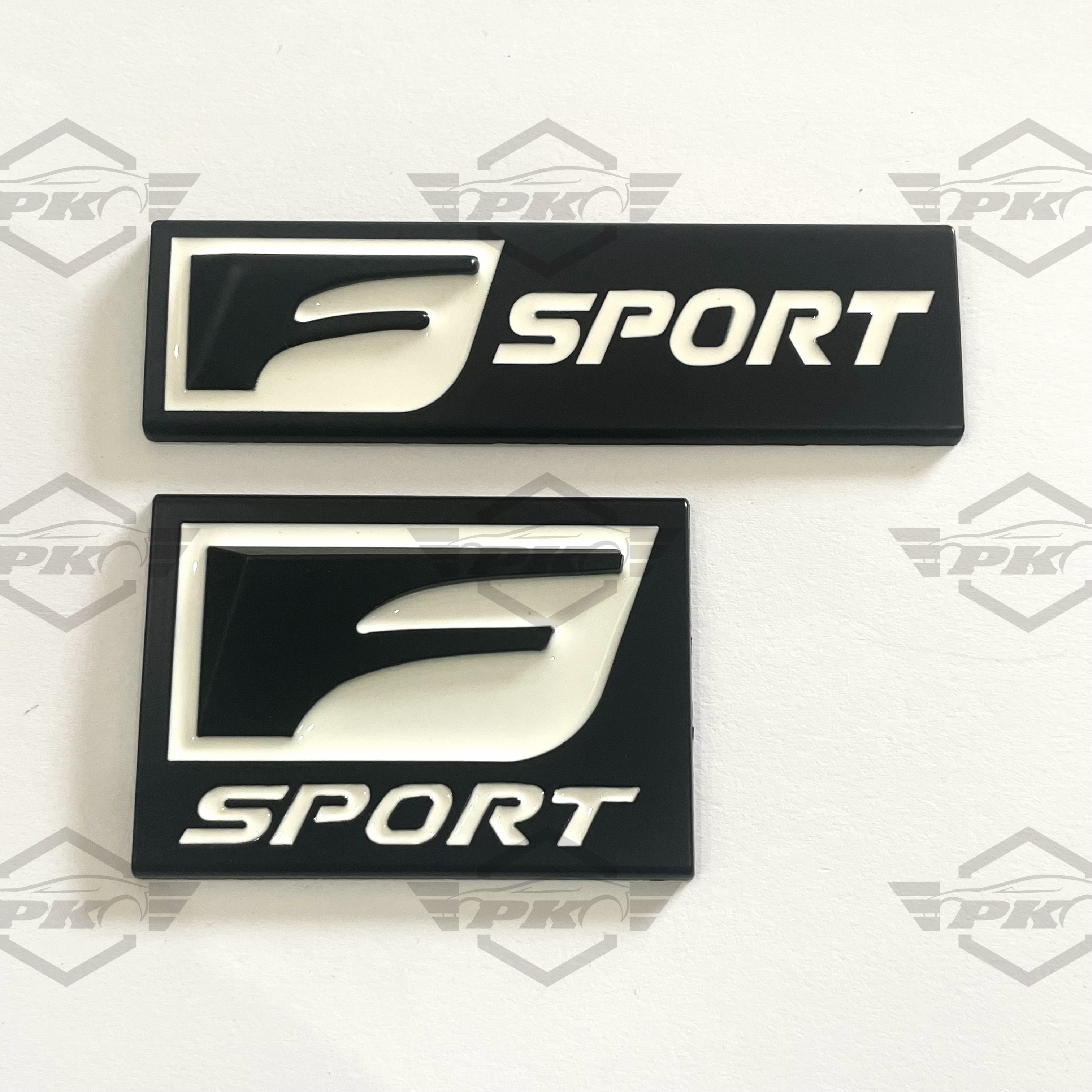 3D Metal F Sport Rear Trunk Badge Emblem Side Fender Sticker For Lexus IS ISF GS RX ES IS250 ES350 LX570 GS CT200 CT200H