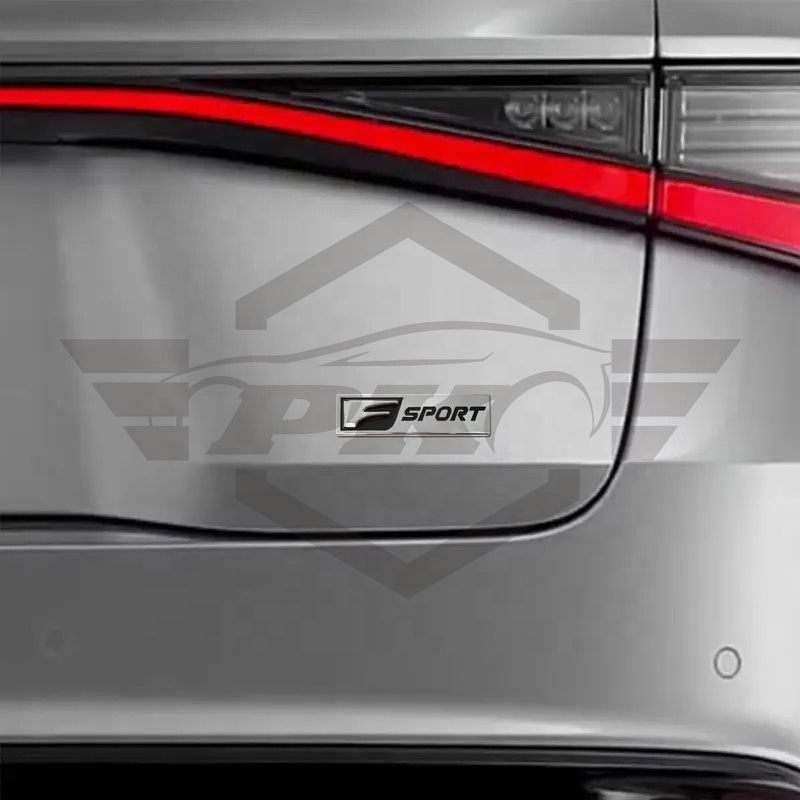 3D Metal F Sport Rear Trunk Badge Emblem Side Fender Sticker For Lexus IS ISF GS RX ES IS250 ES350 LX570 GS CT200 CT200H