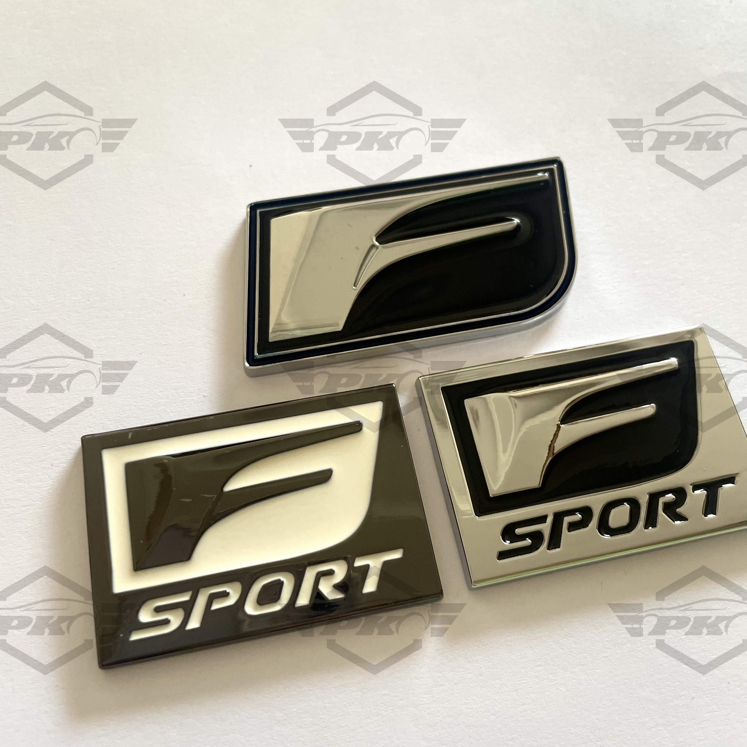 3D Metal Decoration Car Styling F Sport Front Grille Emblem Badge Sticker For Lexus Is200 Is250 Is300 Ls400 RX300 RX330 RX350 NX