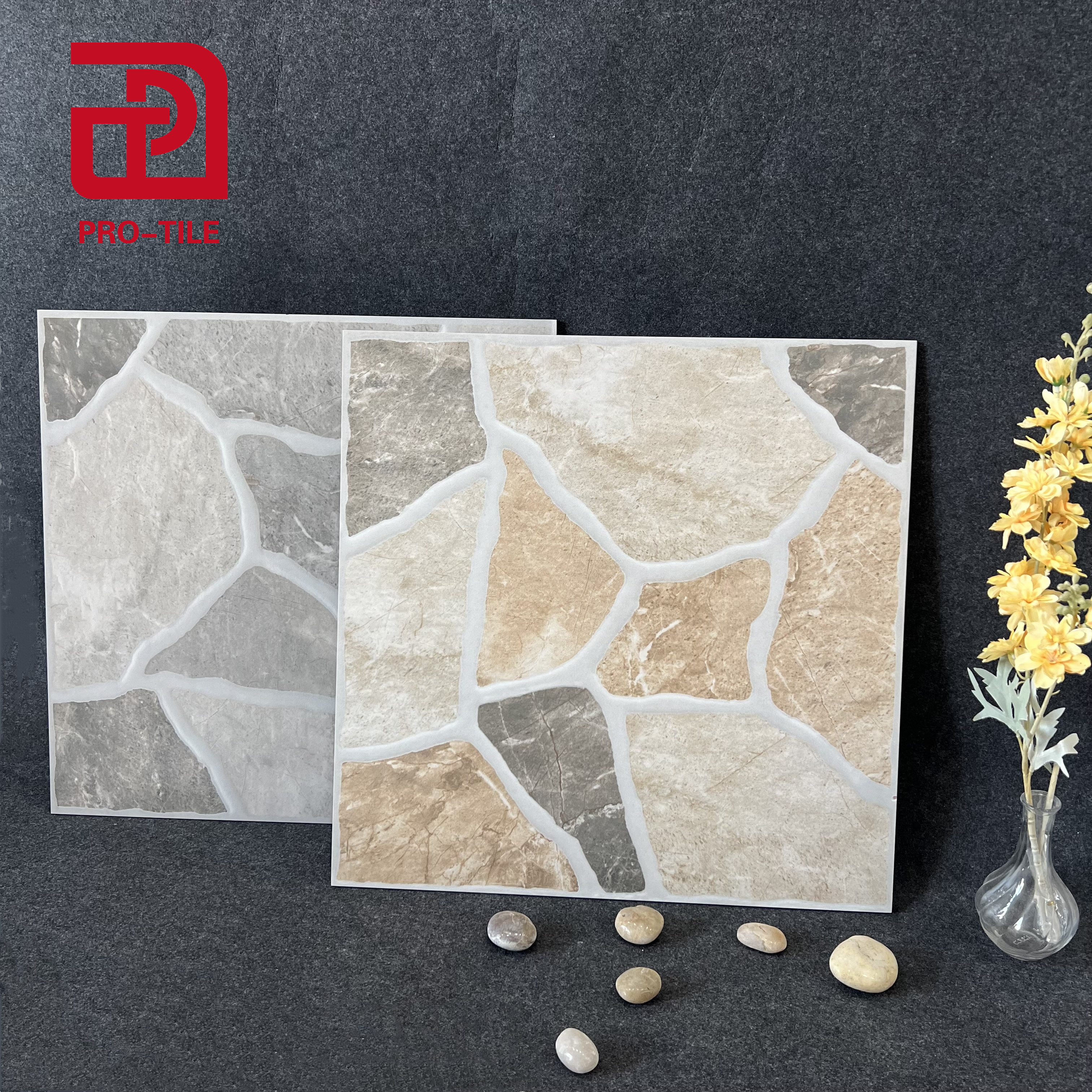 600x600 look Stone tile  for exterior pavement floor tiles outdoor garden floor