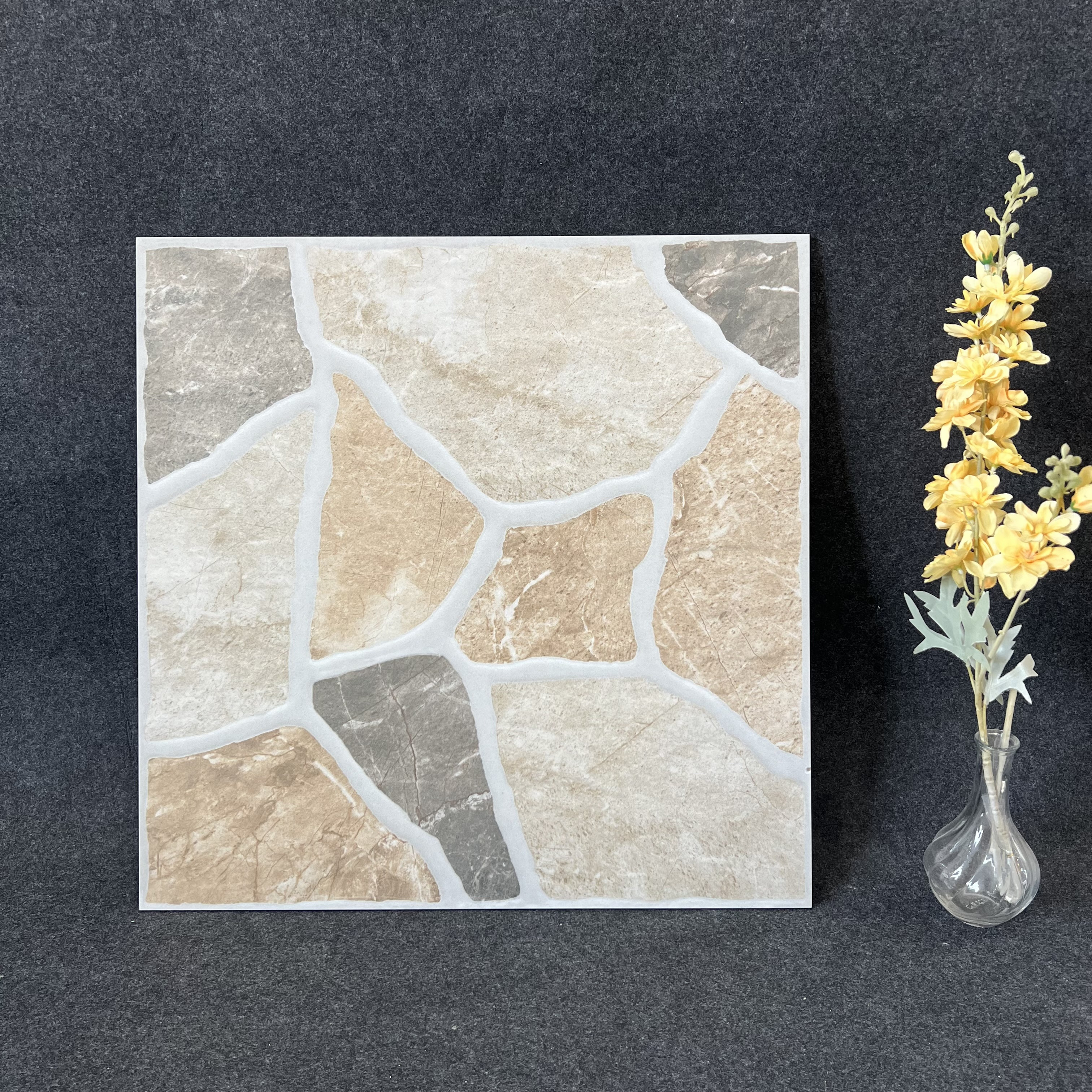 600x600 look Stone tile  for exterior pavement floor tiles outdoor garden floor