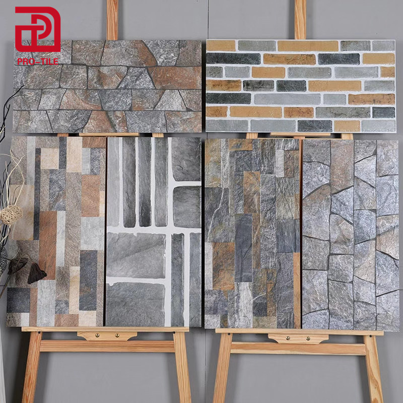 300*600 mm outdoor big stone tiles for exterior walls tile look natural stone for villa