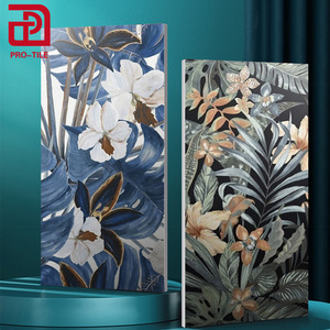 Big size  600*1200mm Morandi flower design for bathroom decorative wall tile