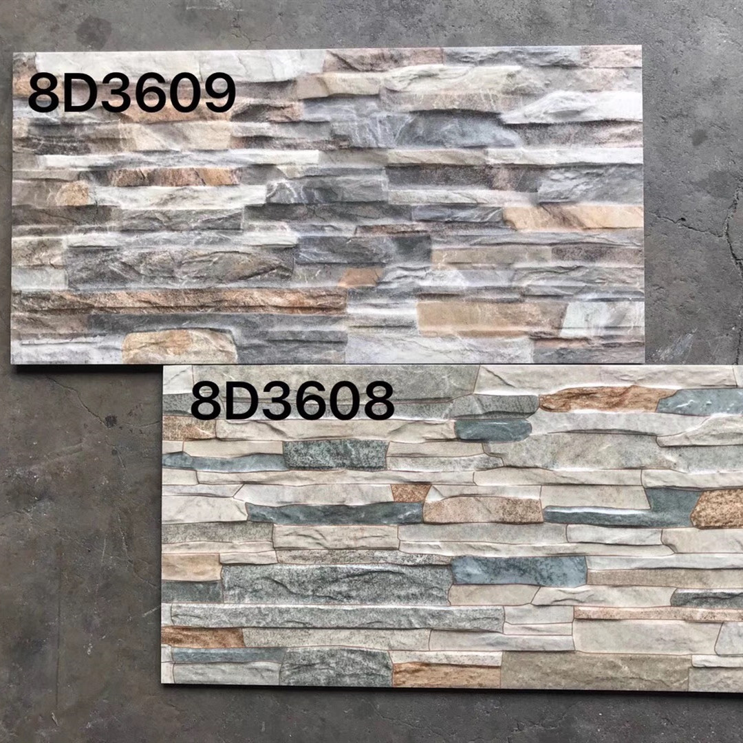 300*600 mm outdoor big stone tiles for exterior walls tile look natural stone for villa