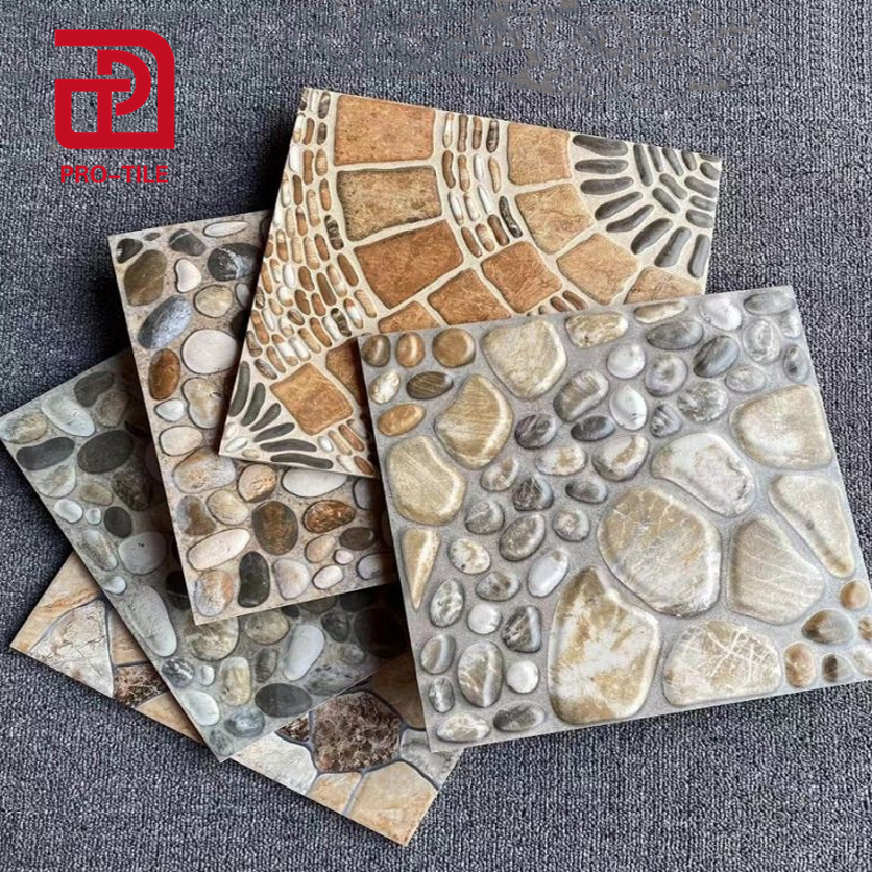 cobblestone floor  tile 30*30 matte surface for veranda floor tile