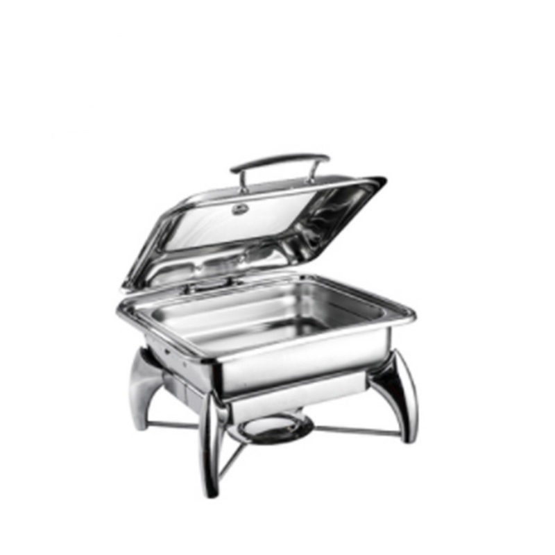 Luxury Hotel Catering Equipment Stainless Steel Chafing Dish Buffet Round Square Rectangular Food Warmer Buffet