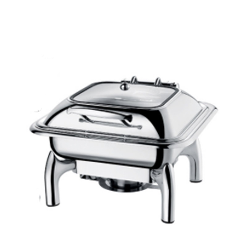 Luxury Hotel Catering Equipment Stainless Steel Chafing Dish Buffet Round Square Rectangular Food Warmer Buffet