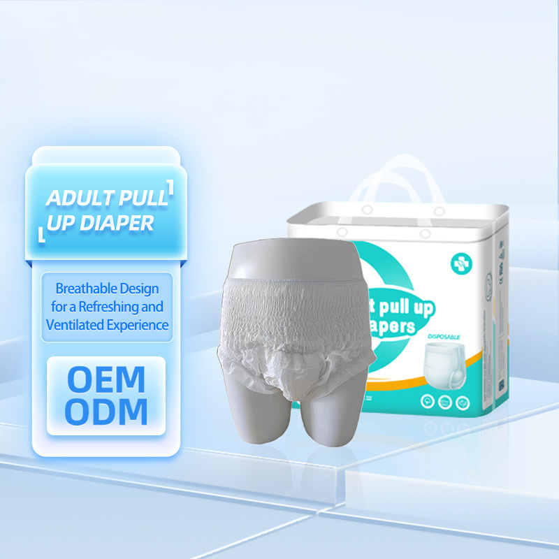 Instock PVC Pants In Adult Diapers Plastic Pants Adult Pull-Up Pants Diapers Baby For Cloth Diaper