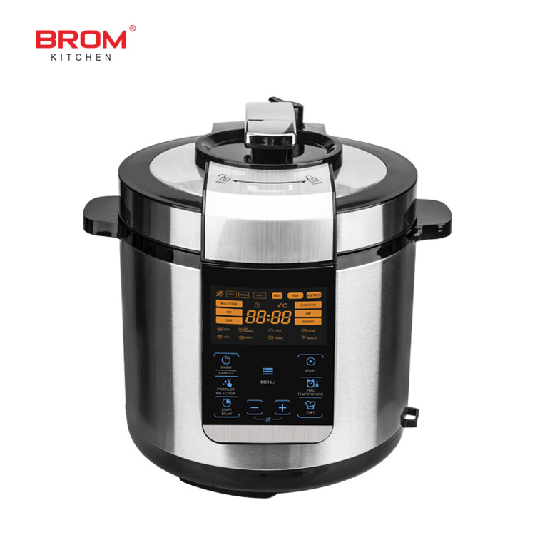 Large Commercial Industrial Multifunction Aluminum Inner Pot Stainless Steel Instapot Rice Slow Cookers Electric Pressure Cooker