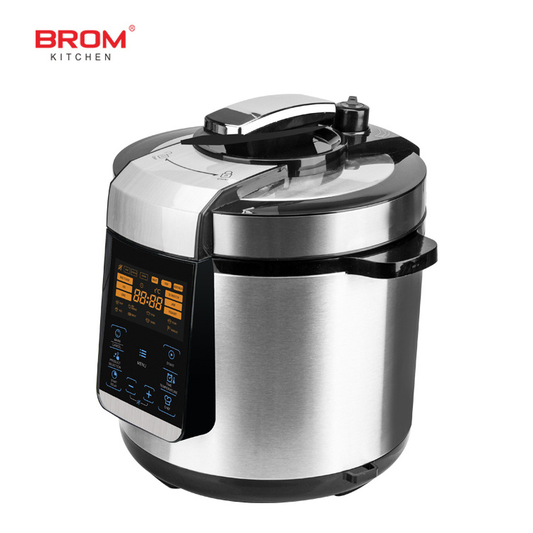 Large Commercial Industrial Multifunction Aluminum Inner Pot Stainless Steel Instapot Rice Slow Cookers Electric Pressure Cooker