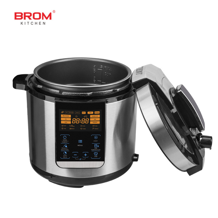 Large Commercial Industrial Multifunction Aluminum Inner Pot Stainless Steel Instapot Rice Slow Cookers Electric Pressure Cooker